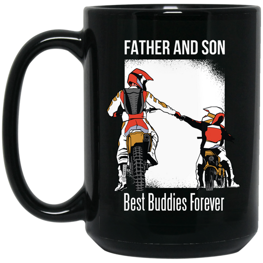 Motorcycle Black Mug