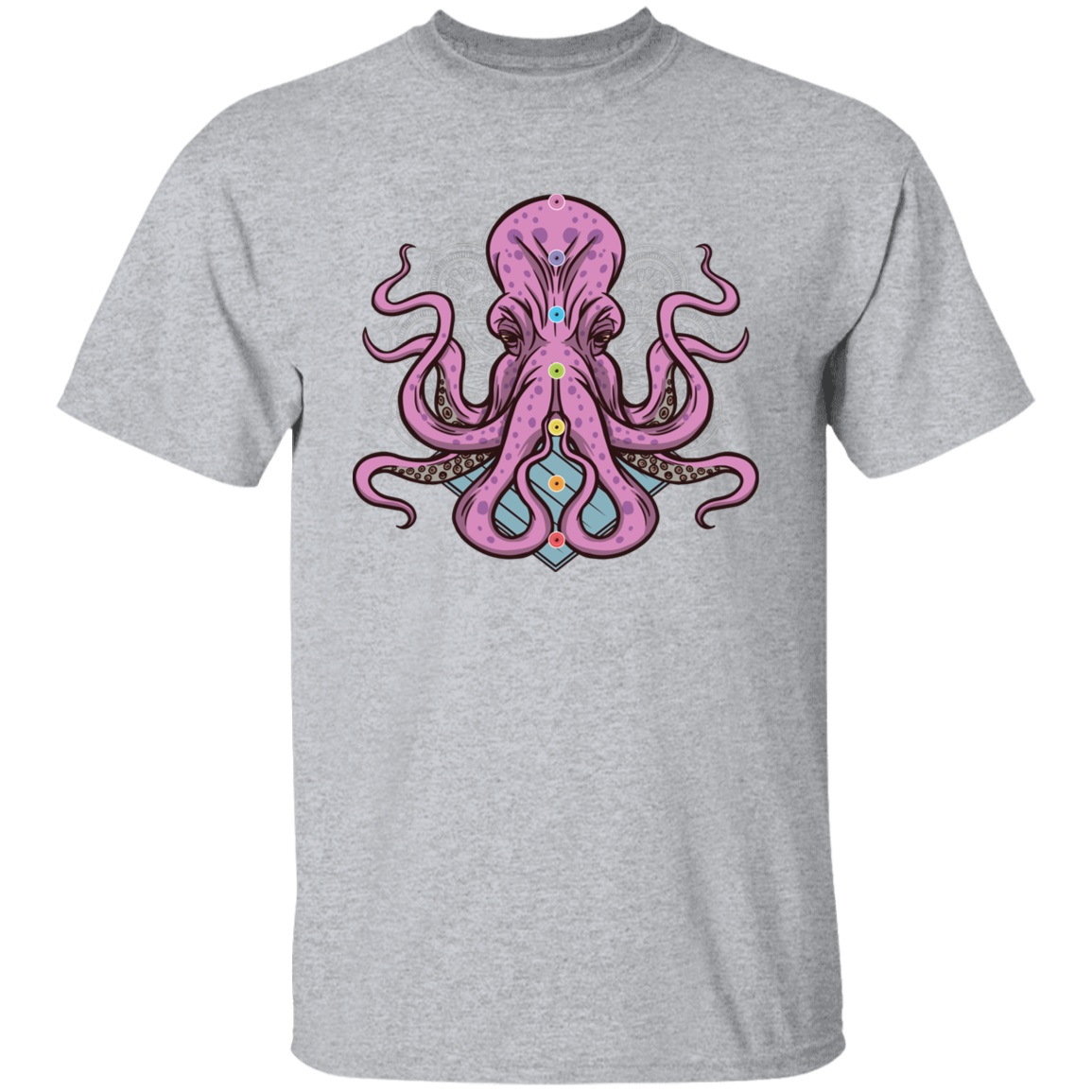 Octopus Chakras T-Shirt