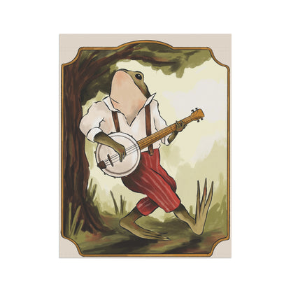 Frog Music Garden Banner