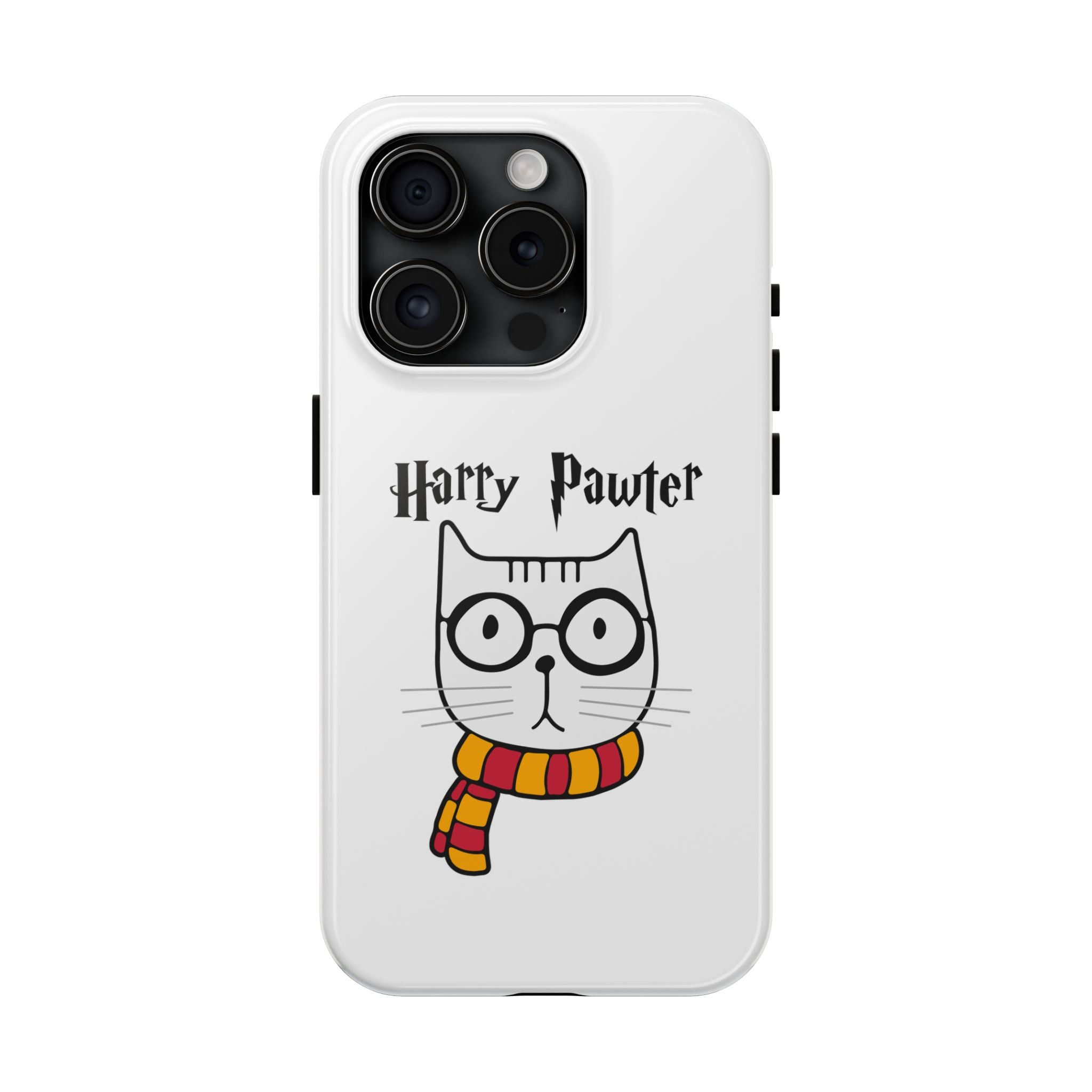 Phone Case - Harry Pawter The Purrfect Wizard Cat Design