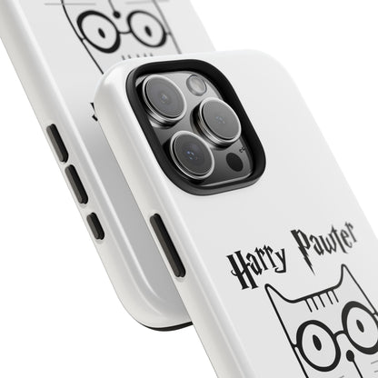 Phone Case - Harry Pawter The Purrfect Wizard Cat Design
