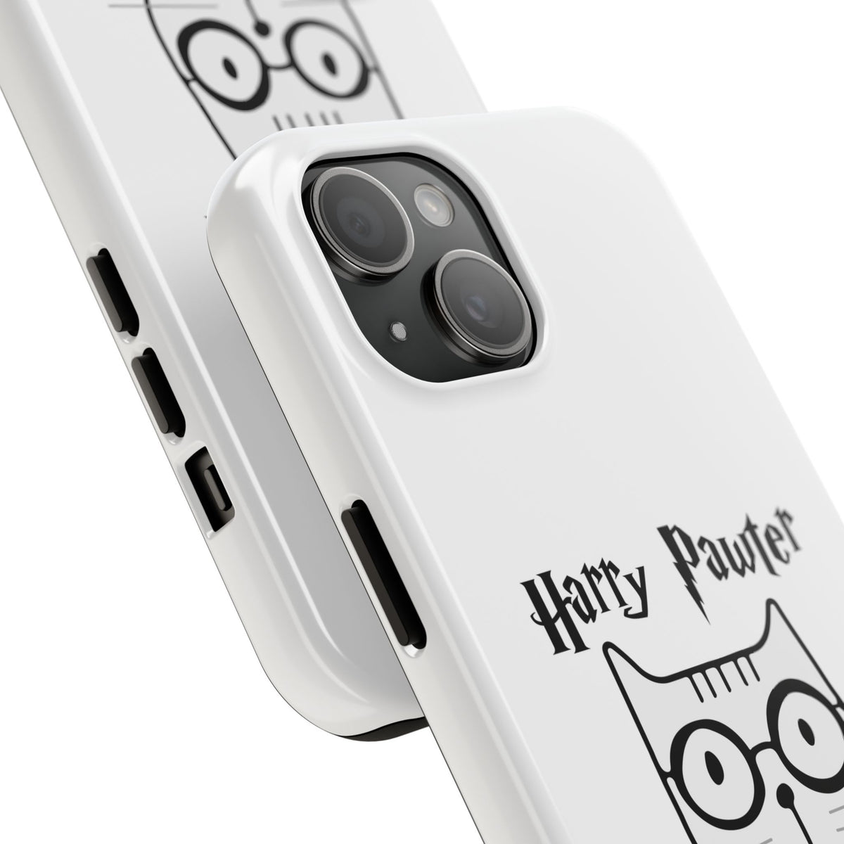 Phone Case - Harry Pawter The Purrfect Wizard Cat Design