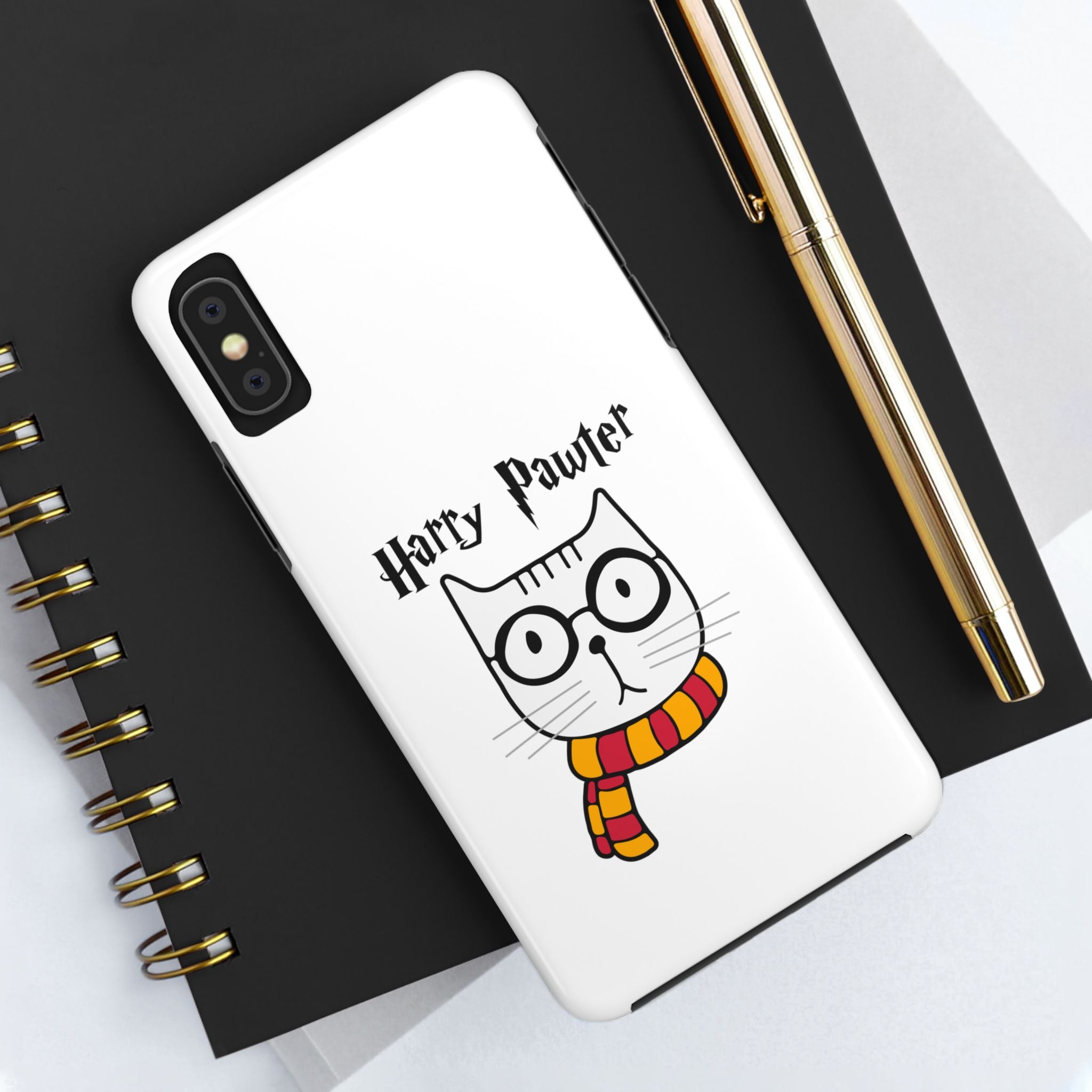 Phone Case - Harry Pawter The Purrfect Wizard Cat Design