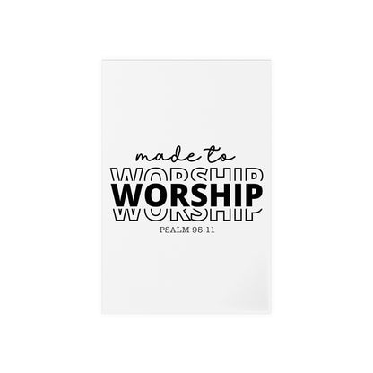 Made To Worship Desk Decor