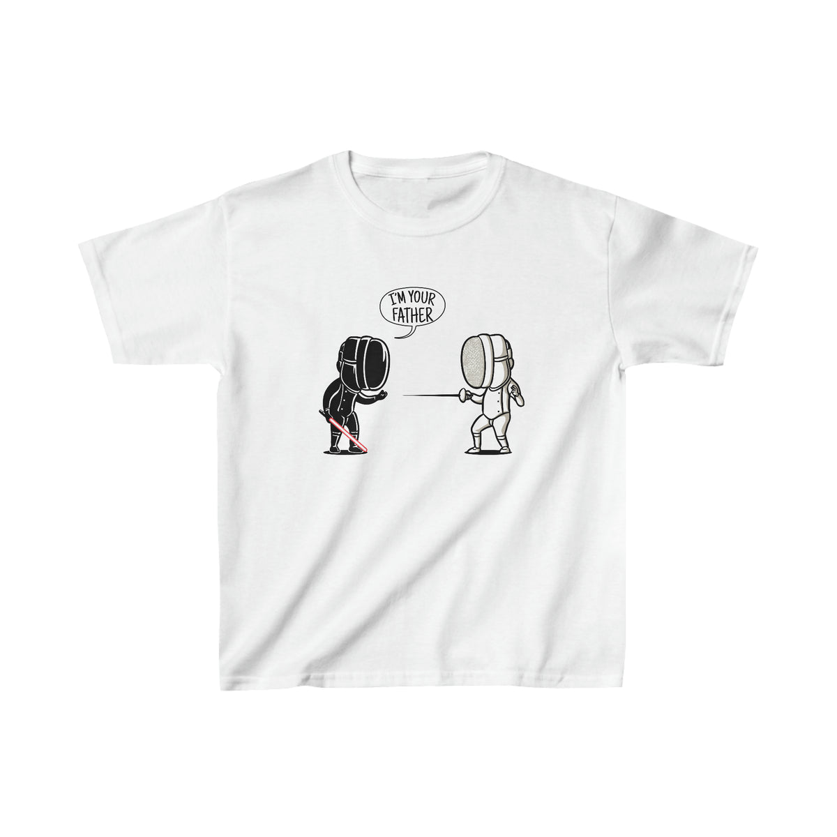 Fencing Kids T Shirt I'm Your Father