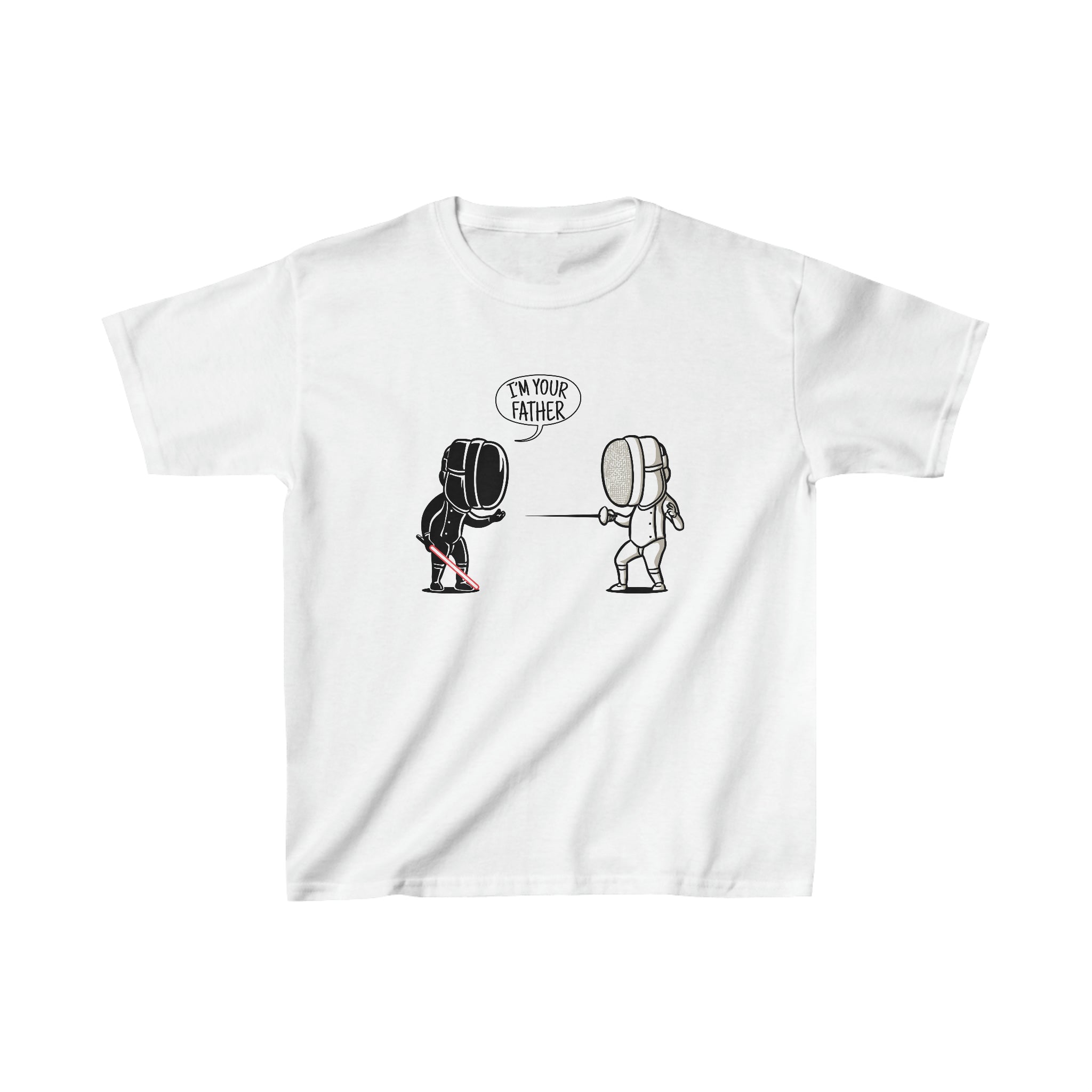 Fencing Kids T Shirt I'm Your Father