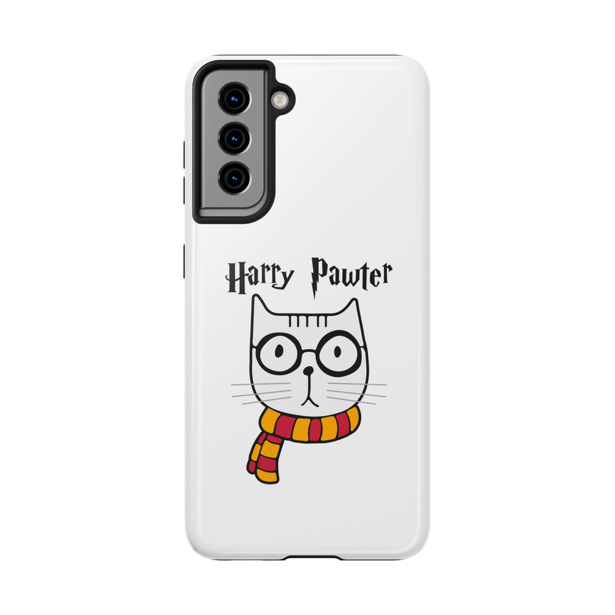 Phone Case - Harry Pawter The Purrfect Wizard Cat Design