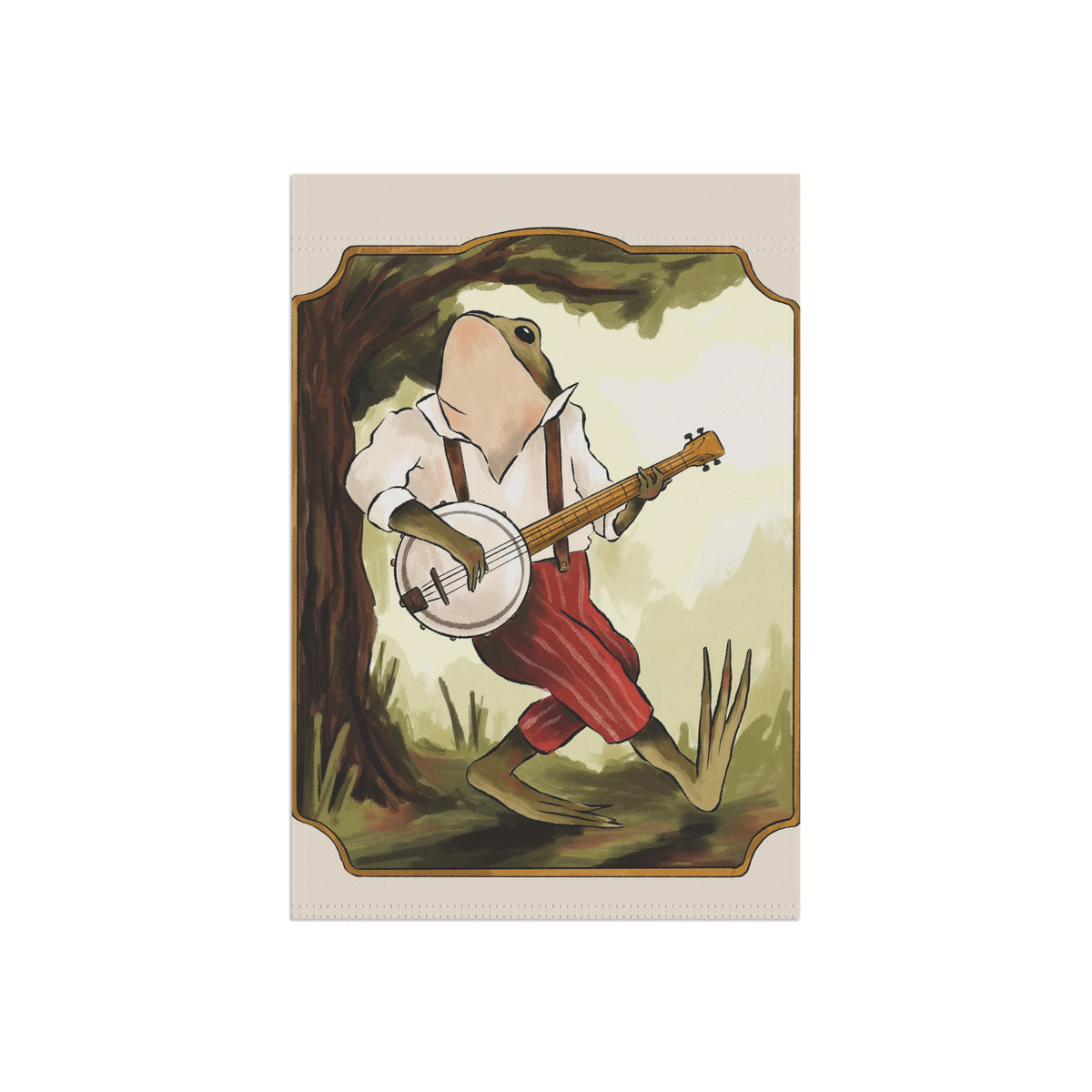 Frog Music Garden Banner
