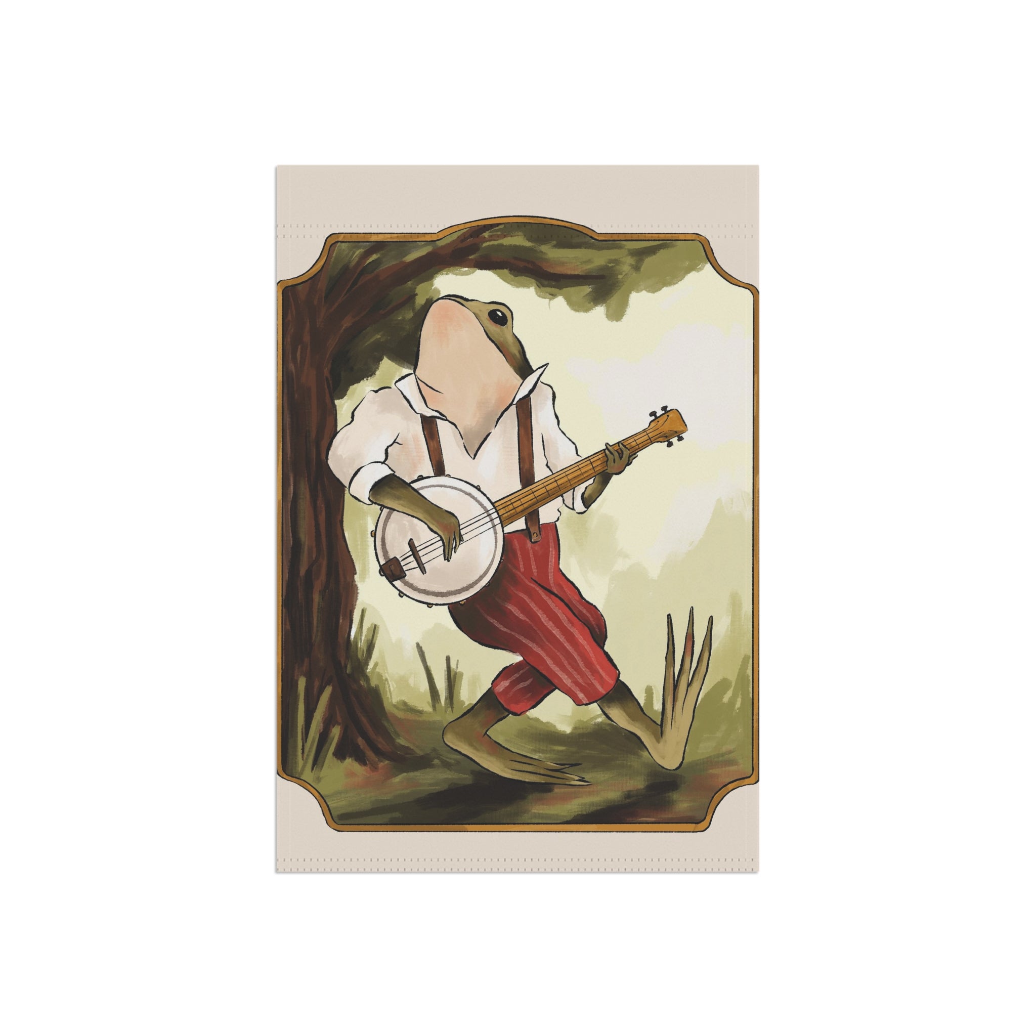 Frog Music Garden Banner