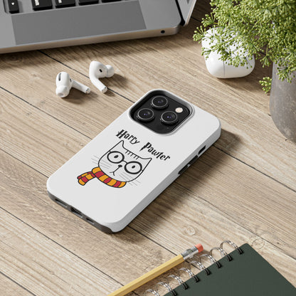 Phone Case - Harry Pawter The Purrfect Wizard Cat Design