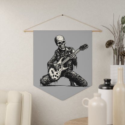 Rock & Roll Skull Pennant