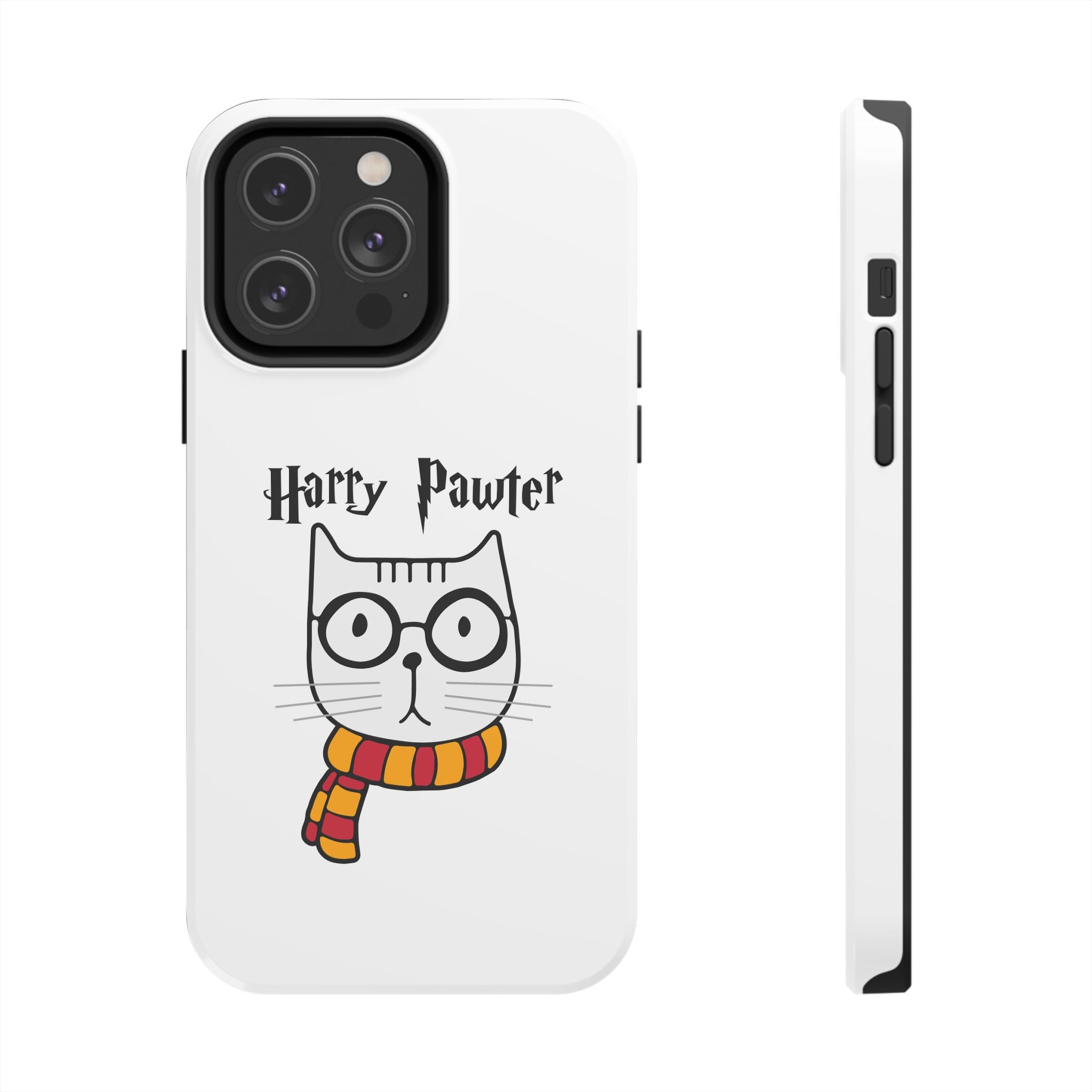 Phone Case - Harry Pawter The Purrfect Wizard Cat Design