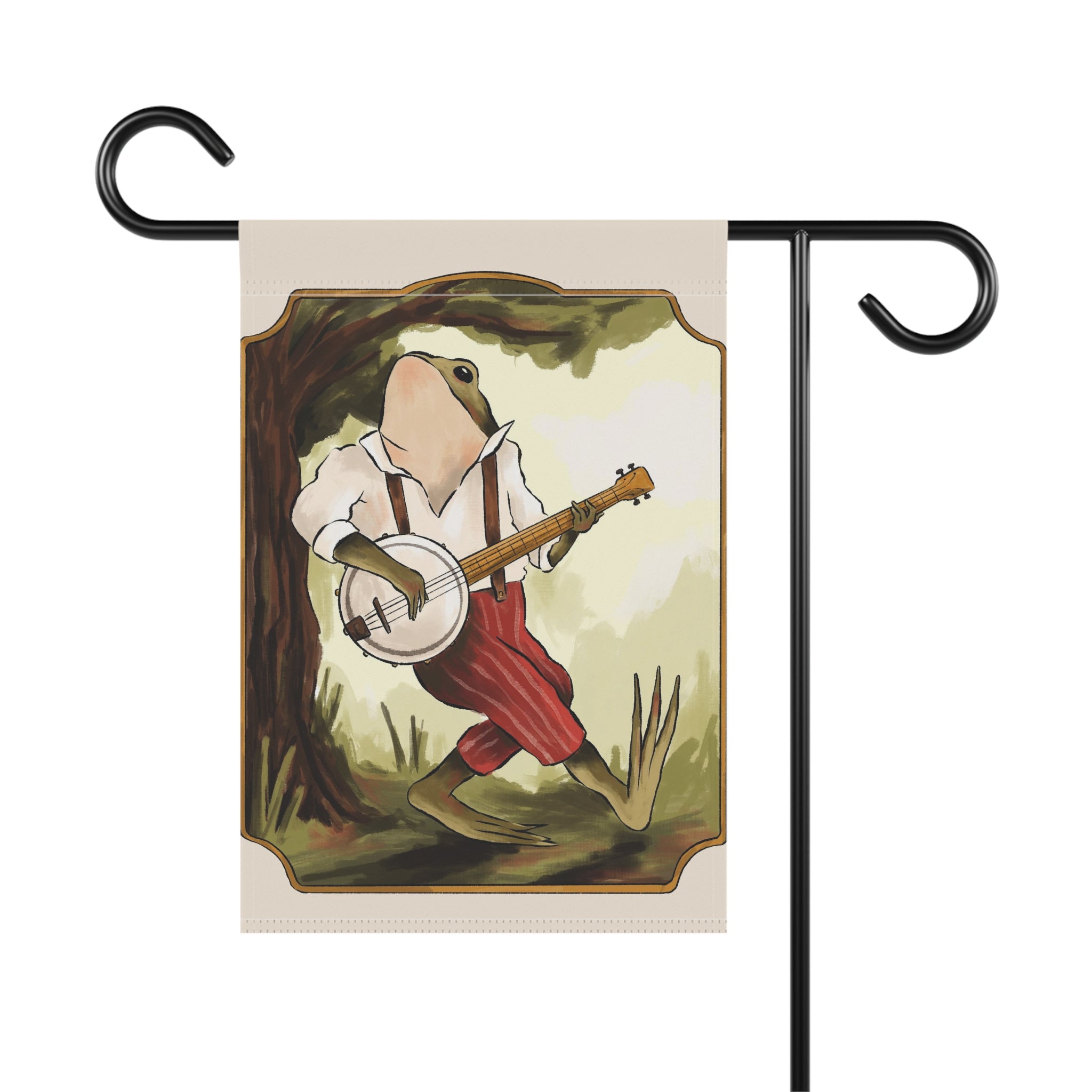 Frog Music Garden Banner