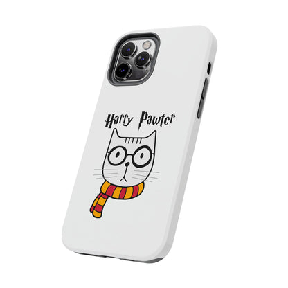 Phone Case - Harry Pawter The Purrfect Wizard Cat Design