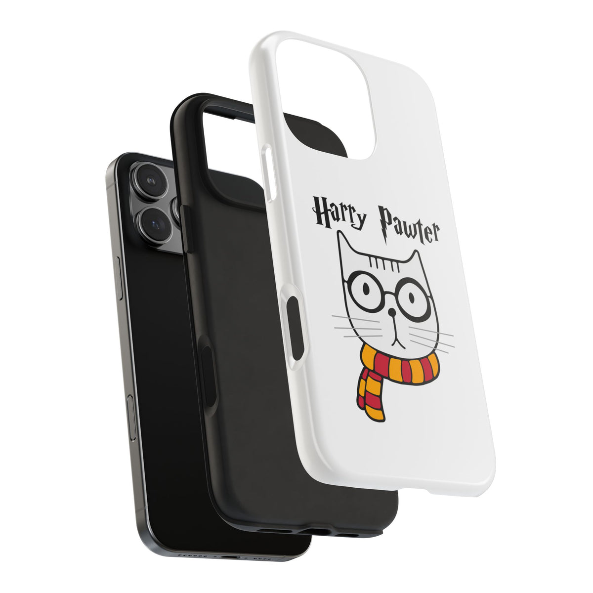 Phone Case - Harry Pawter The Purrfect Wizard Cat Design