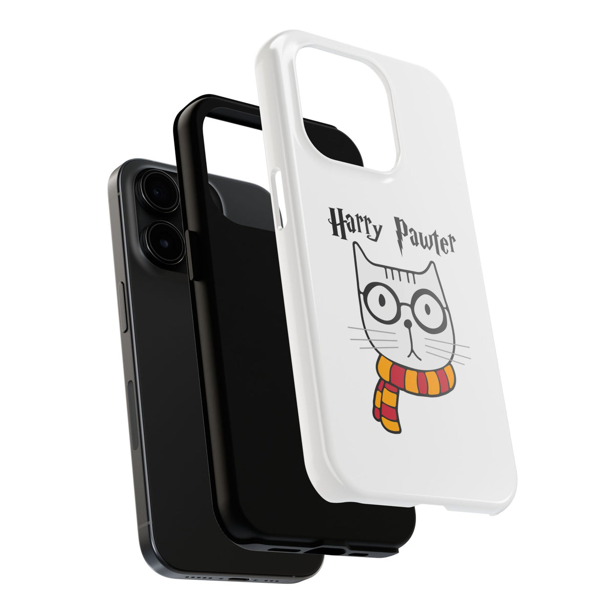 Phone Case - Harry Pawter The Purrfect Wizard Cat Design