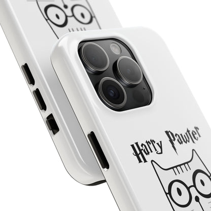 Phone Case - Harry Pawter The Purrfect Wizard Cat Design