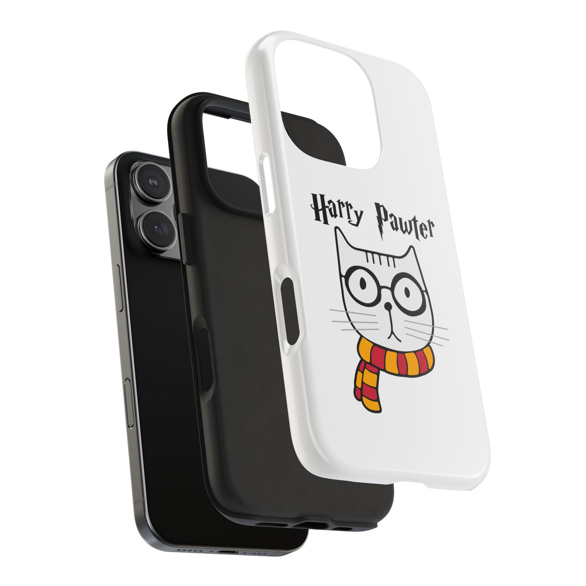 Phone Case - Harry Pawter The Purrfect Wizard Cat Design