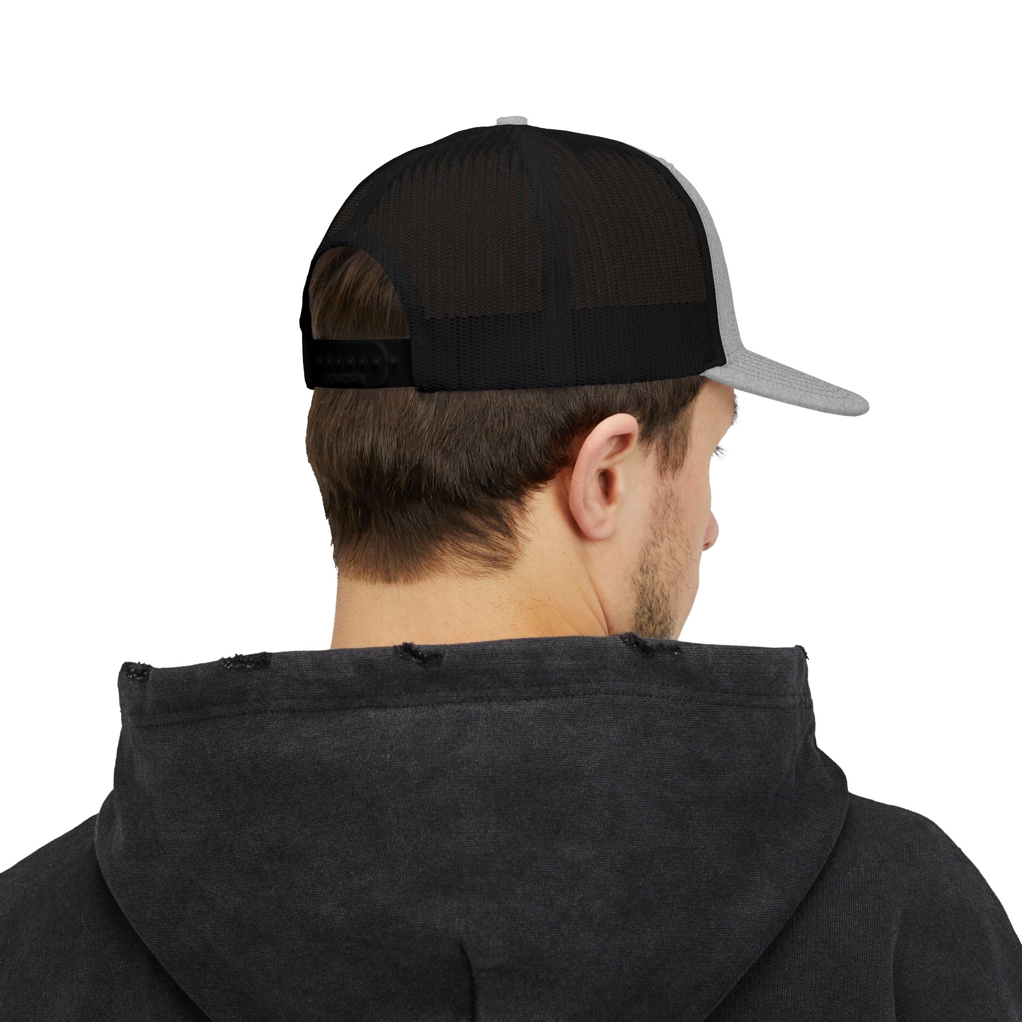 Meow Embroidered Cat Snapback