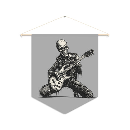 Rock & Roll Skull Pennant