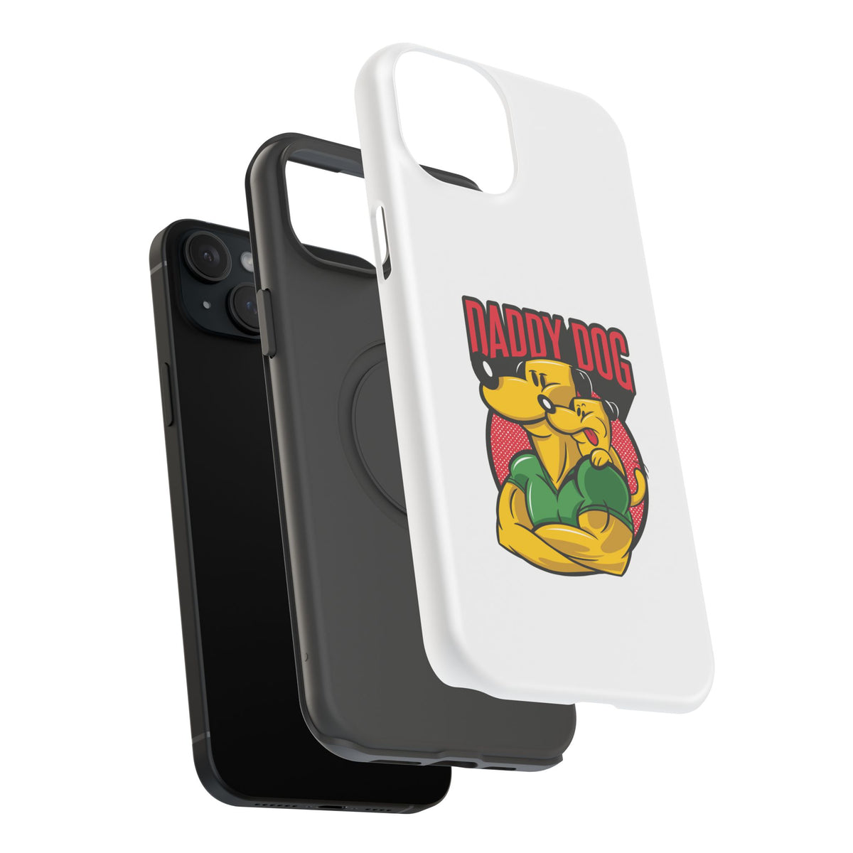 Daddy Dog Impact-Resistant Phone Case