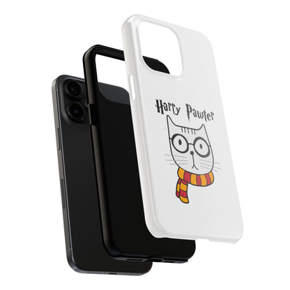 Phone Case - Harry Pawter The Purrfect Wizard Cat Design