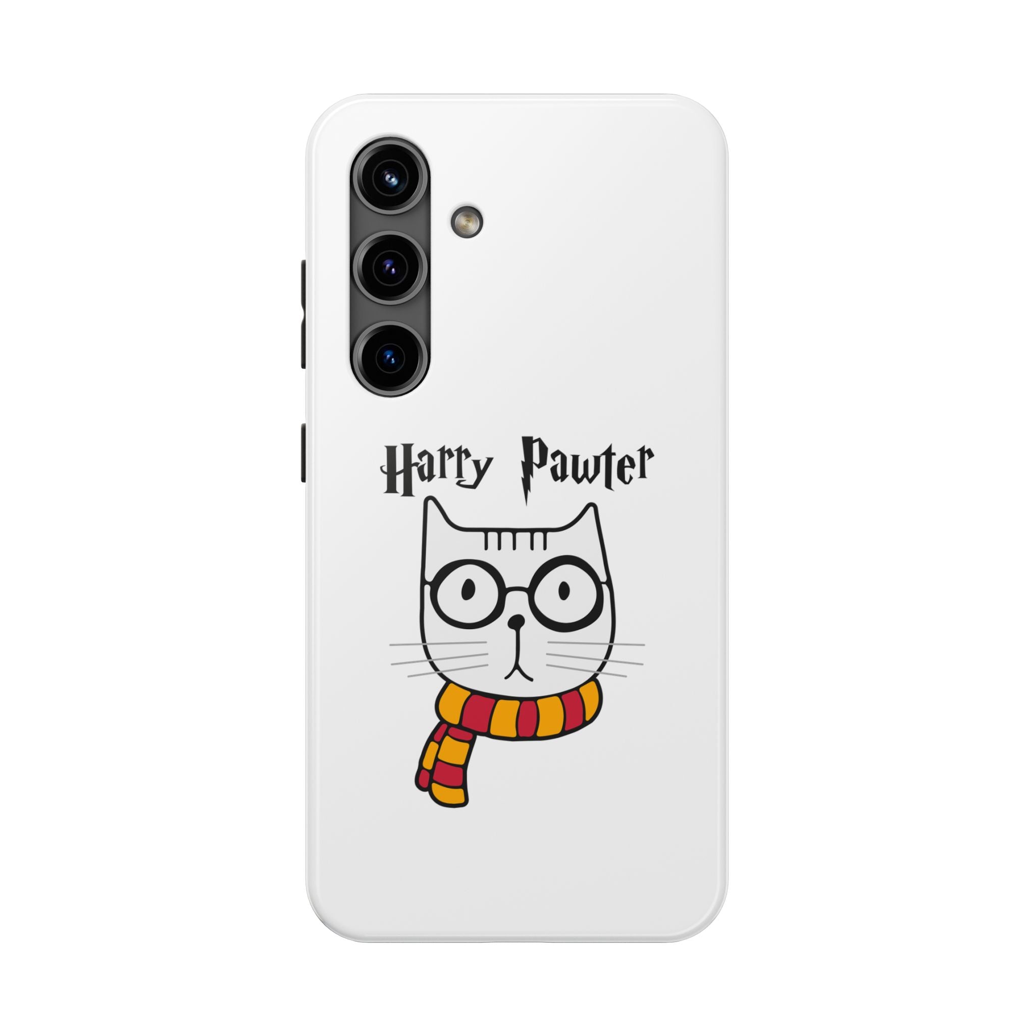 Phone Case - Harry Pawter The Purrfect Wizard Cat Design
