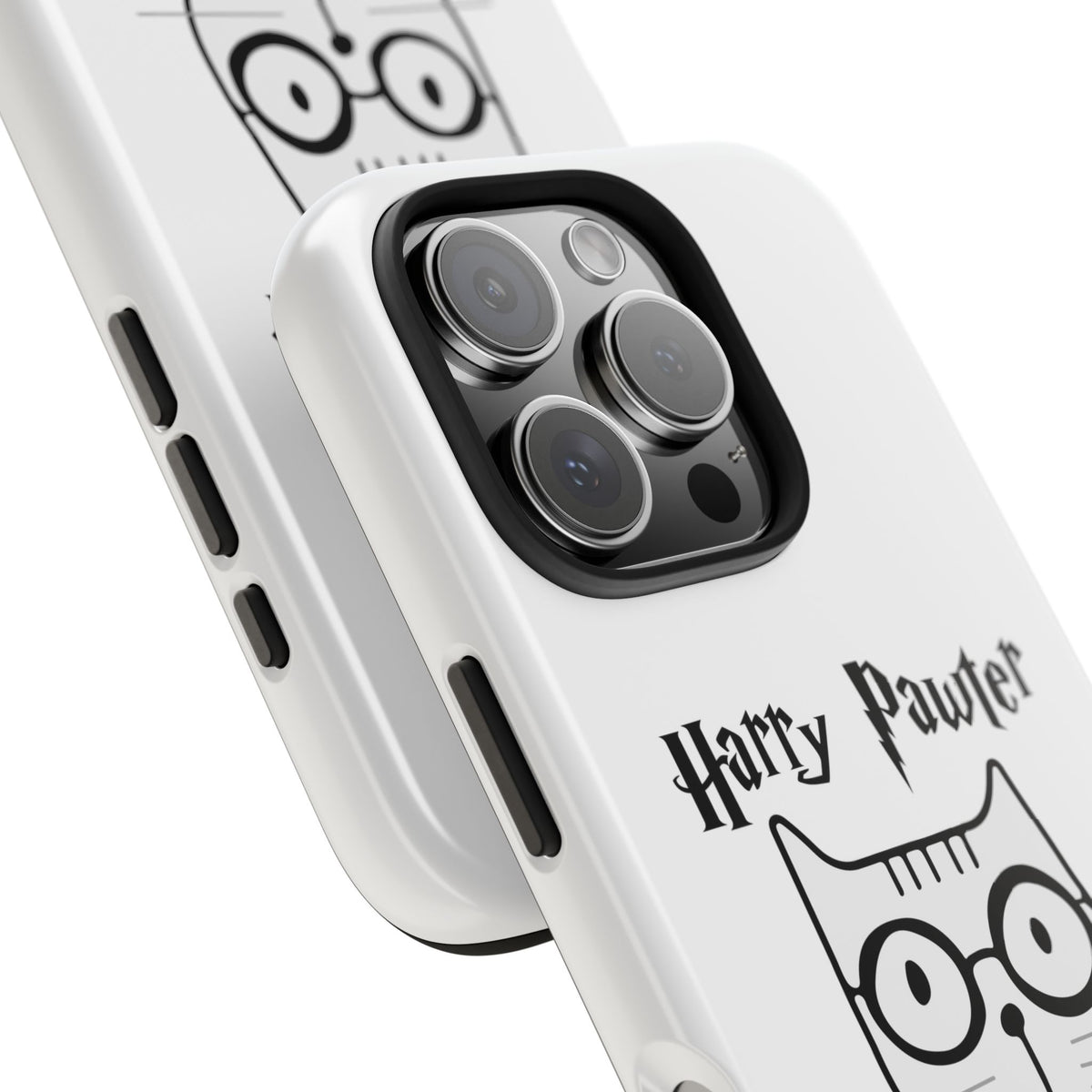 Phone Case - Harry Pawter The Purrfect Wizard Cat Design