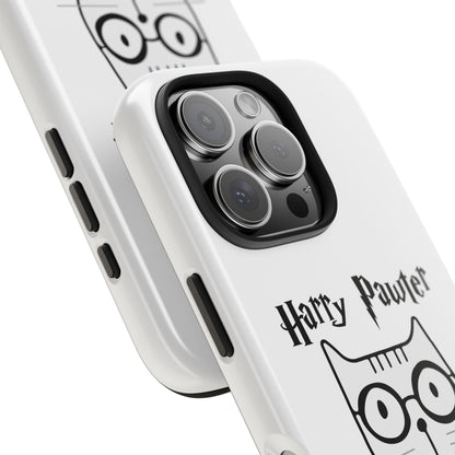Phone Case - Harry Pawter The Purrfect Wizard Cat Design