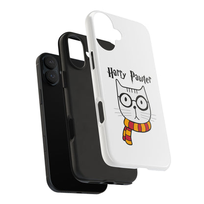 Phone Case - Harry Pawter The Purrfect Wizard Cat Design