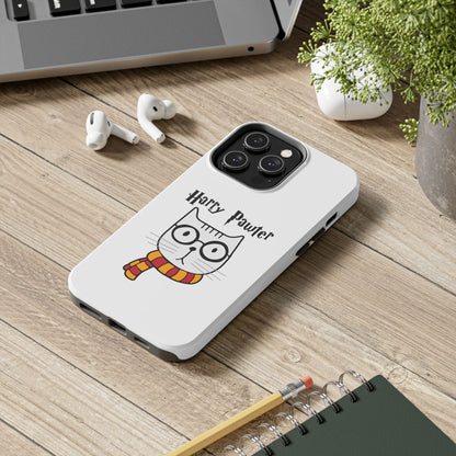 Phone Case - Harry Pawter The Purrfect Wizard Cat Design