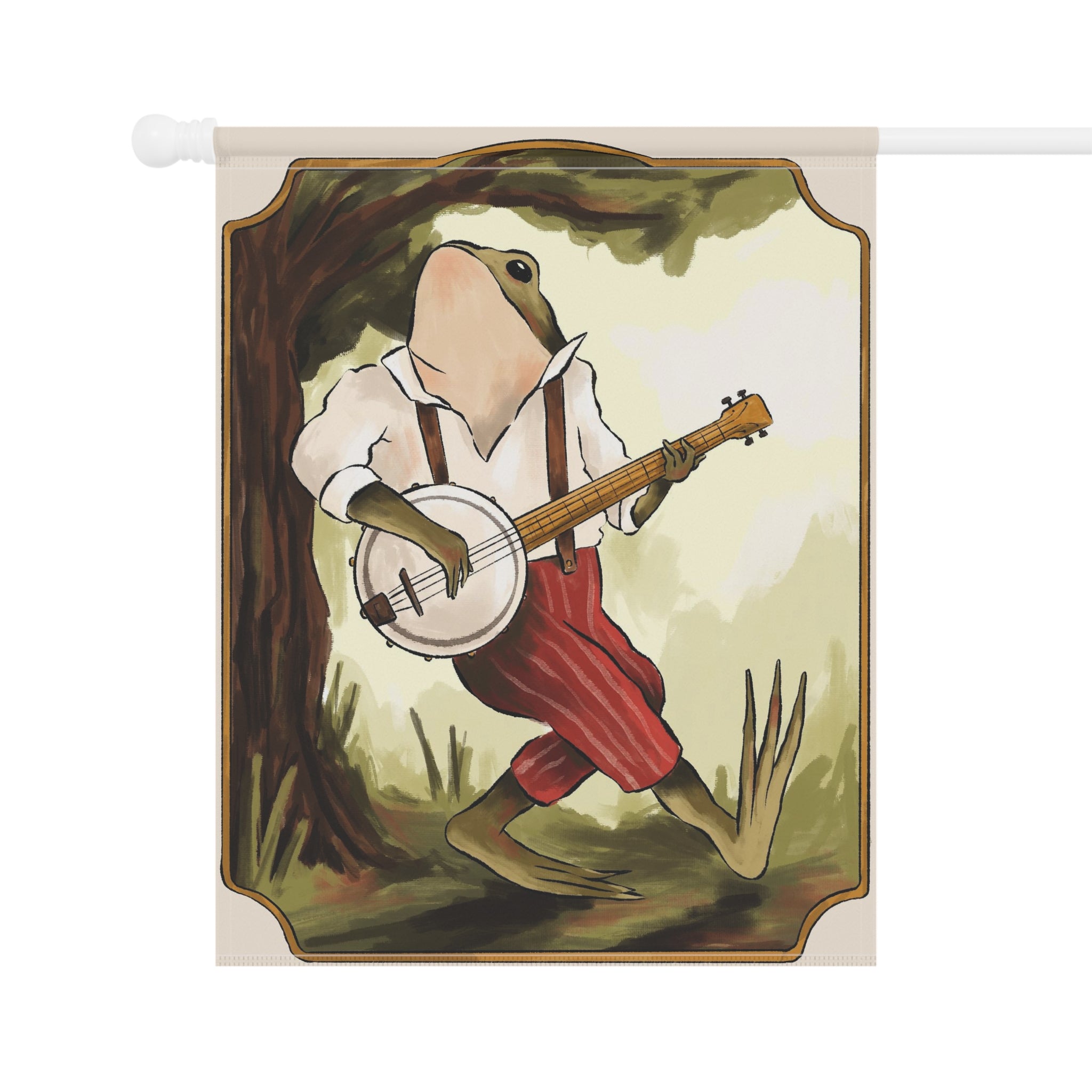 Frog Music Garden Banner