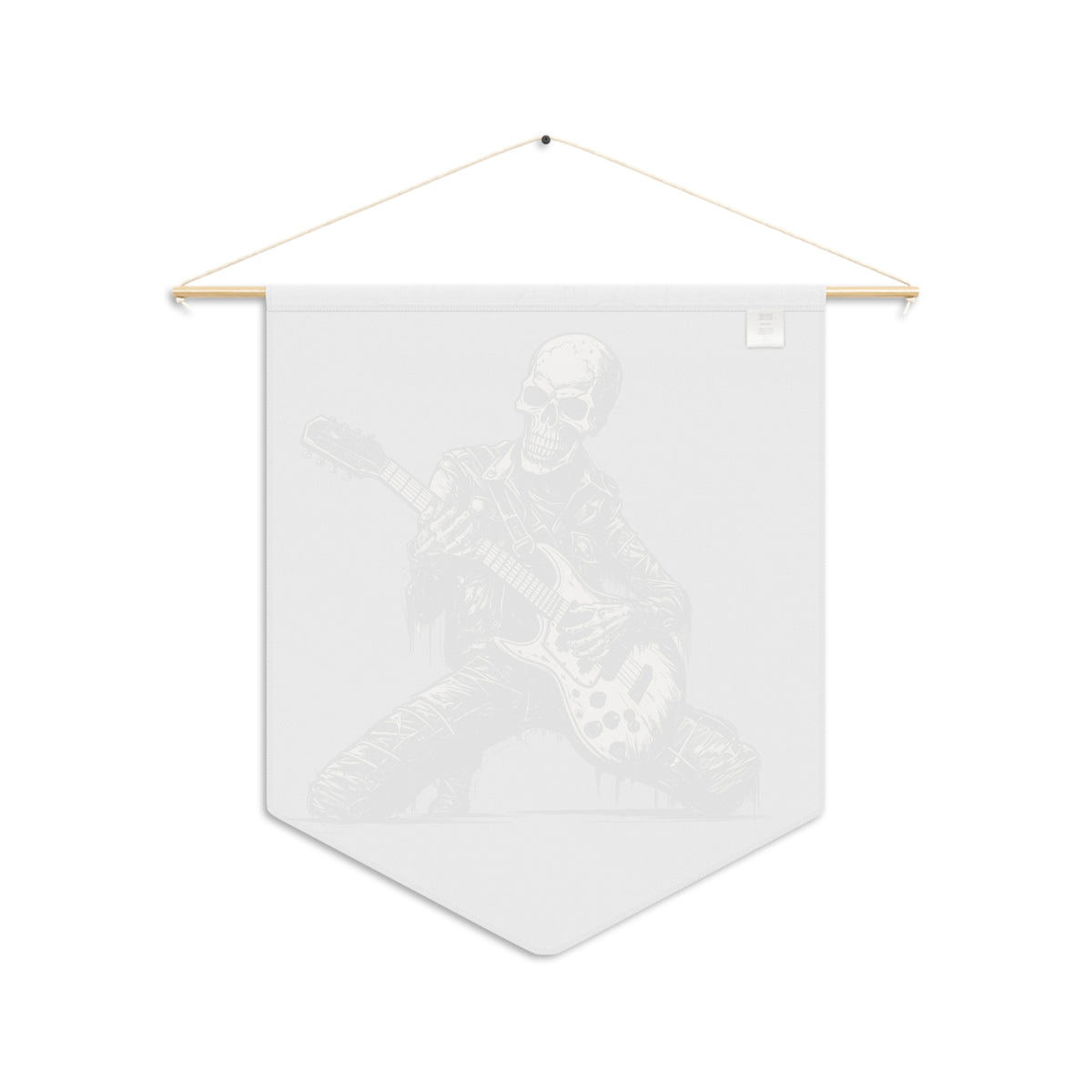 Rock & Roll Skull Pennant