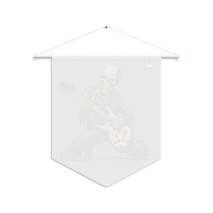Rock & Roll Skull Pennant