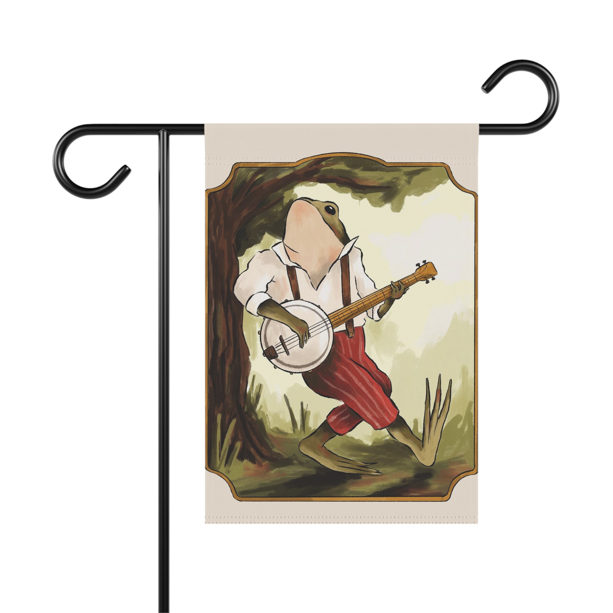 Frog Music Garden Banner