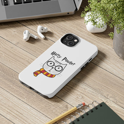 Phone Case - Harry Pawter The Purrfect Wizard Cat Design