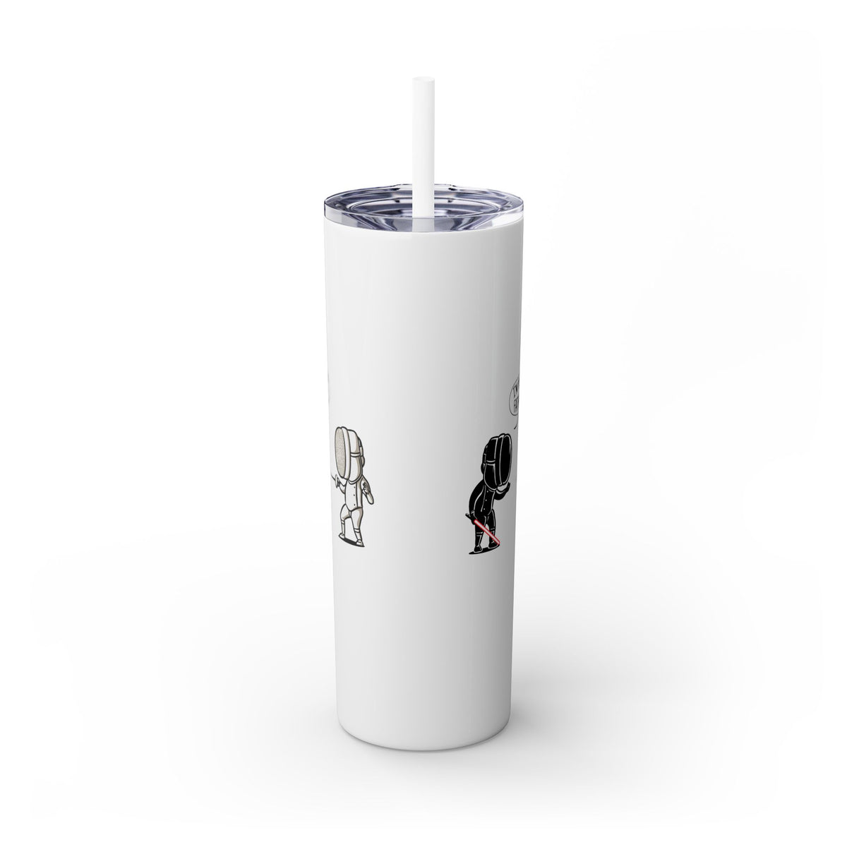 Skinny Tumbler with Straw, 20oz