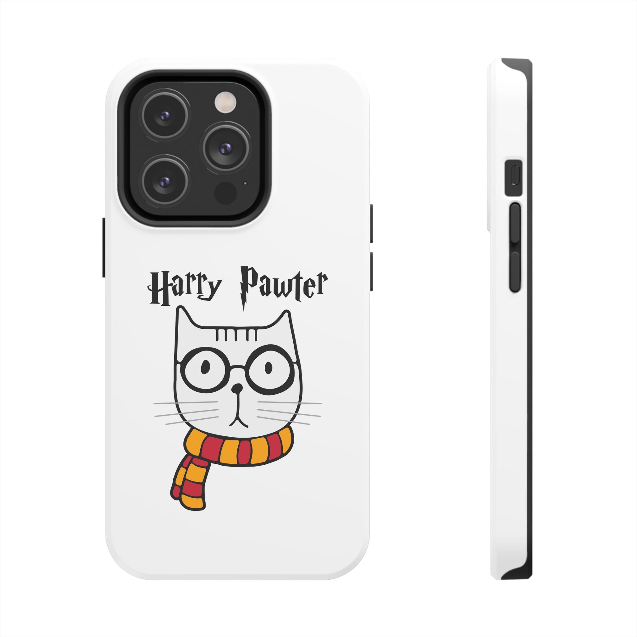 Phone Case - Harry Pawter The Purrfect Wizard Cat Design