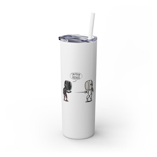 Skinny Tumbler with Straw, 20oz