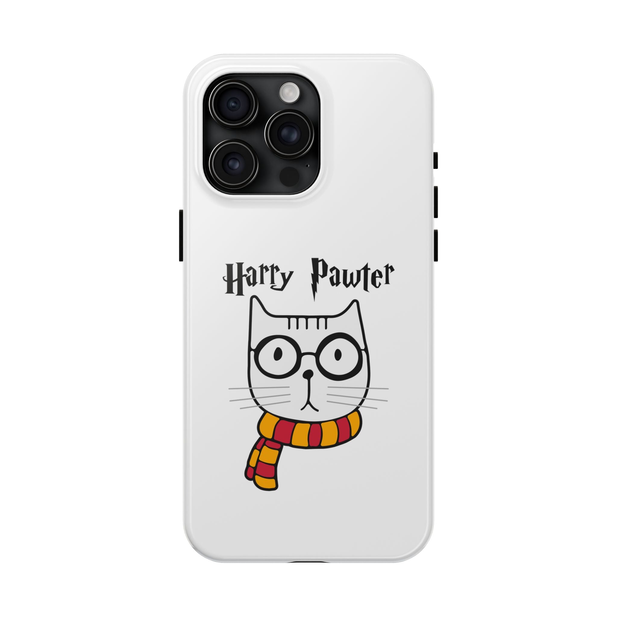 Phone Case - Harry Pawter The Purrfect Wizard Cat Design