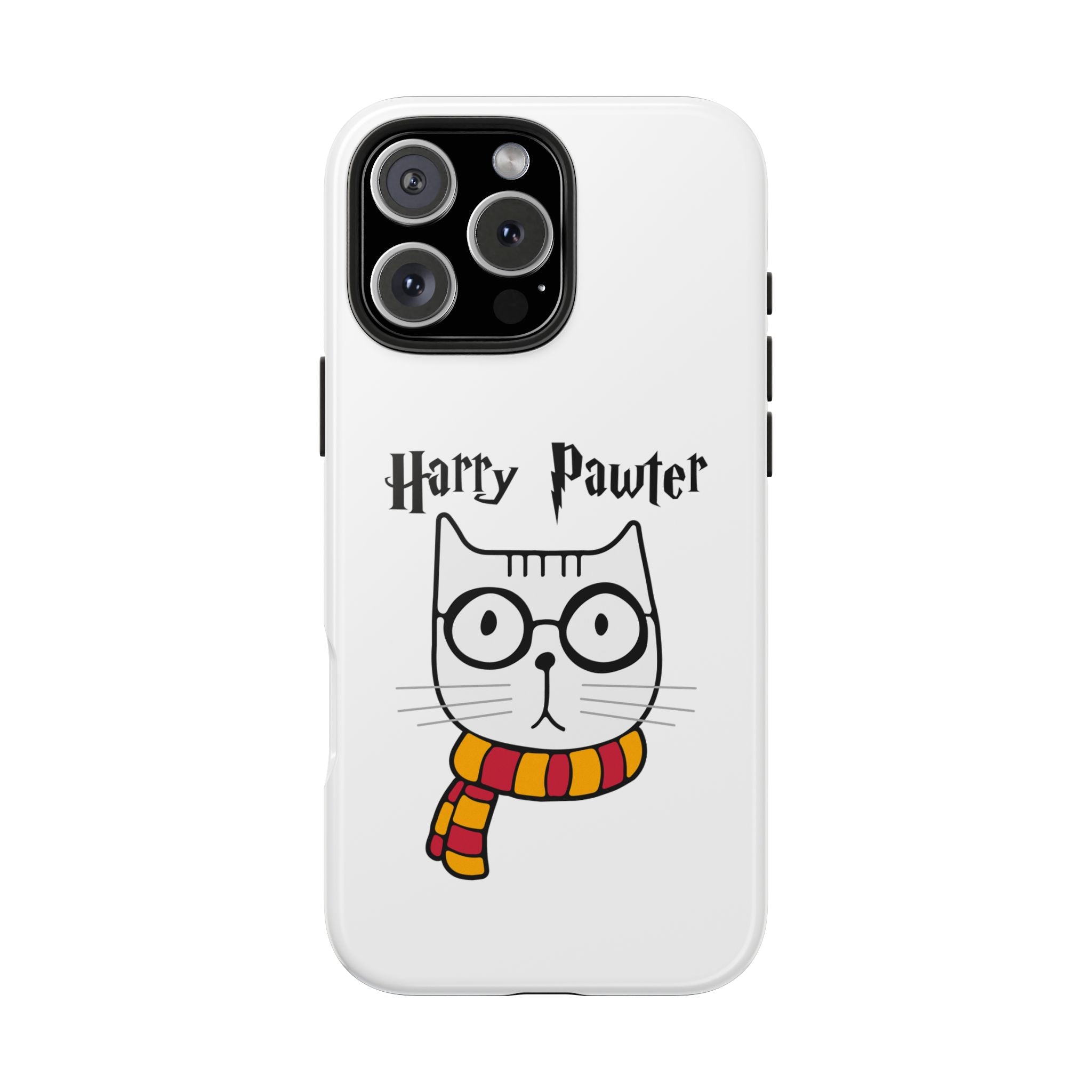 Phone Case - Harry Pawter The Purrfect Wizard Cat Design