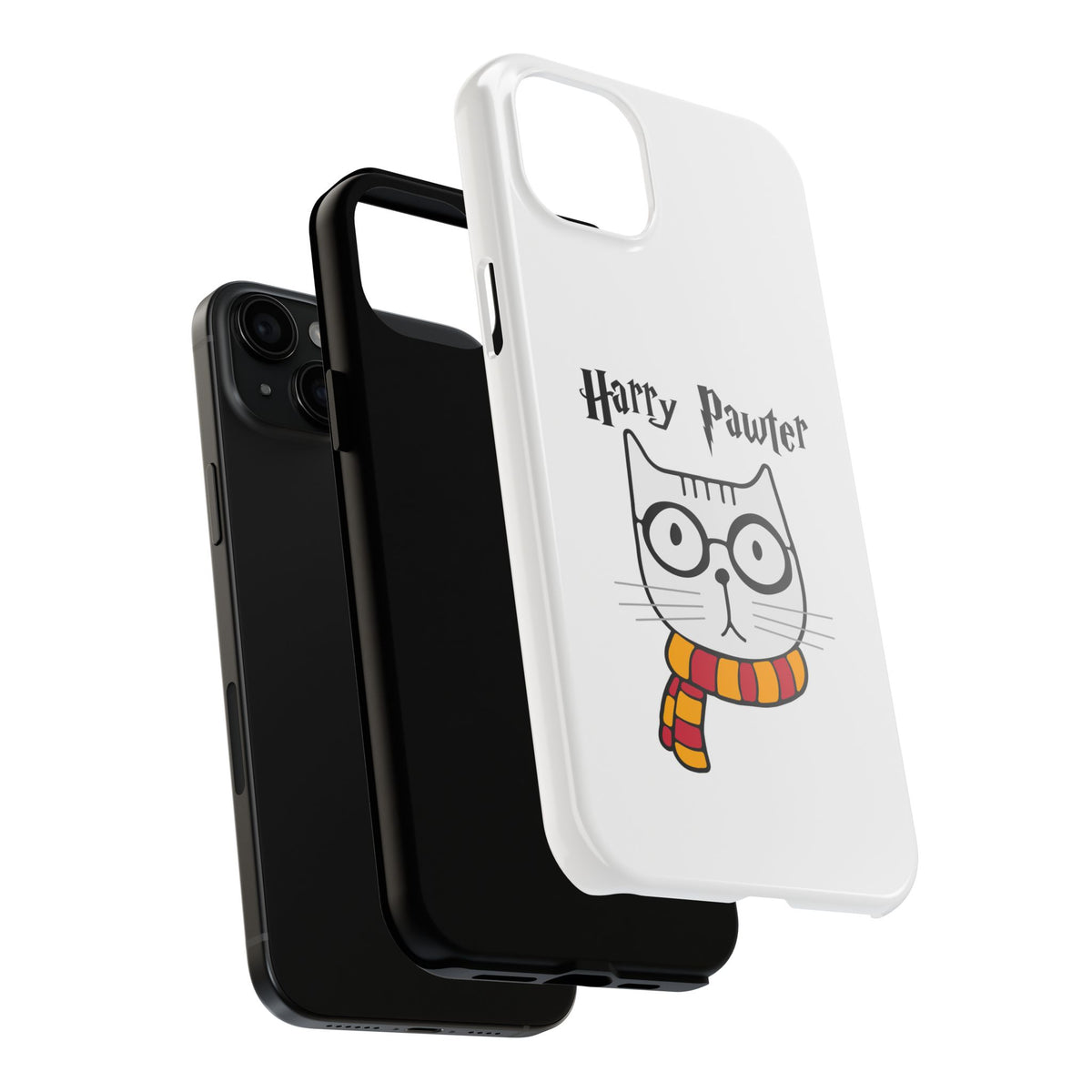 Phone Case - Harry Pawter The Purrfect Wizard Cat Design