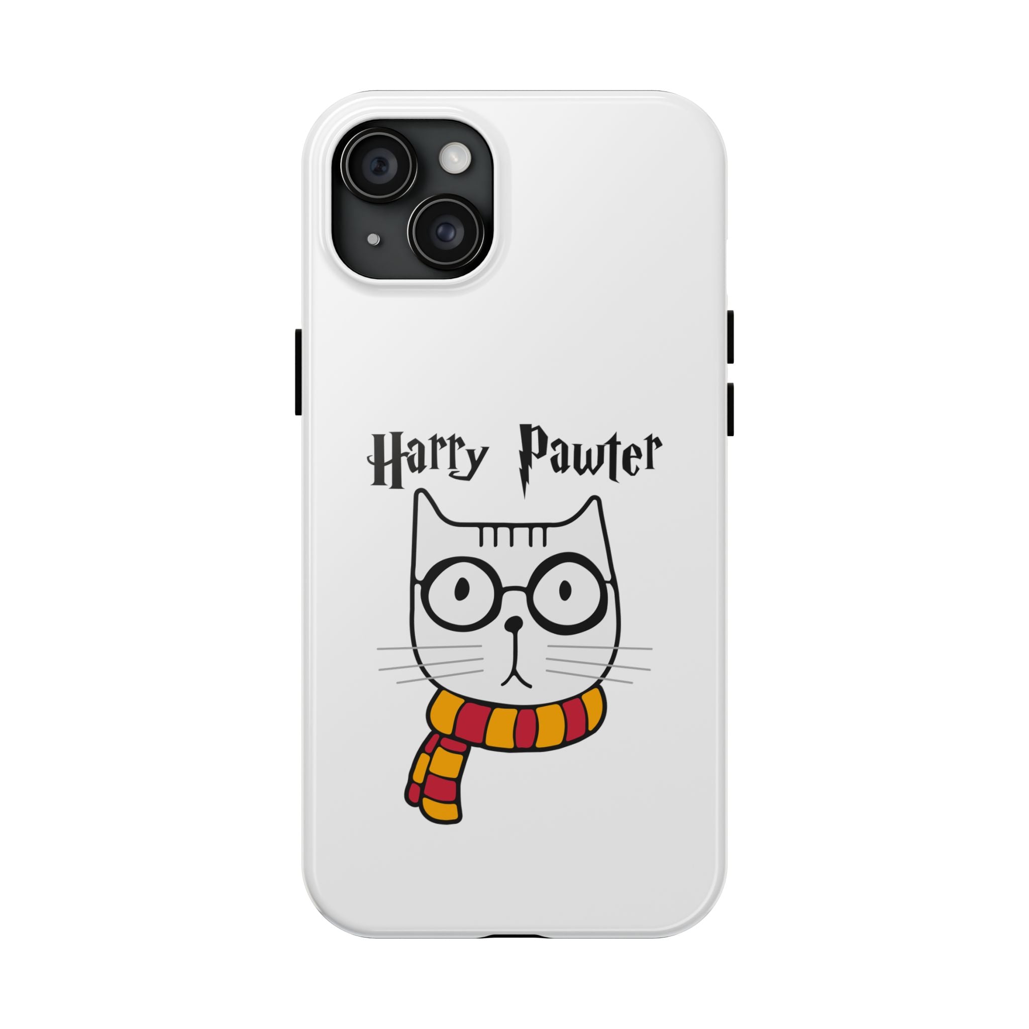 Phone Case - Harry Pawter The Purrfect Wizard Cat Design