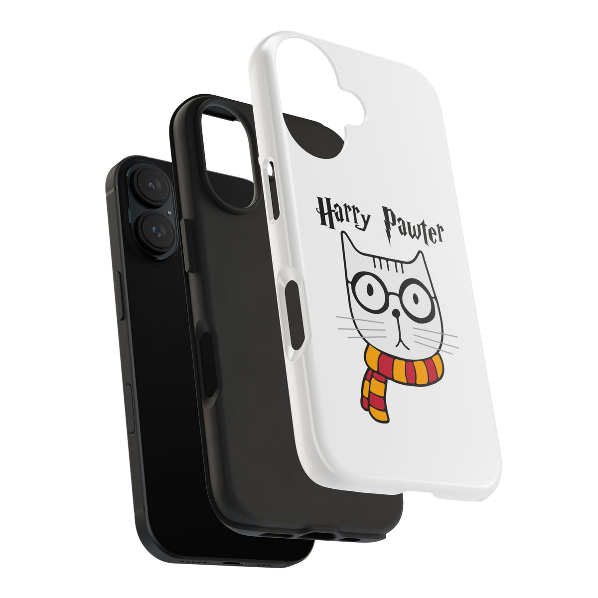 Phone Case - Harry Pawter The Purrfect Wizard Cat Design