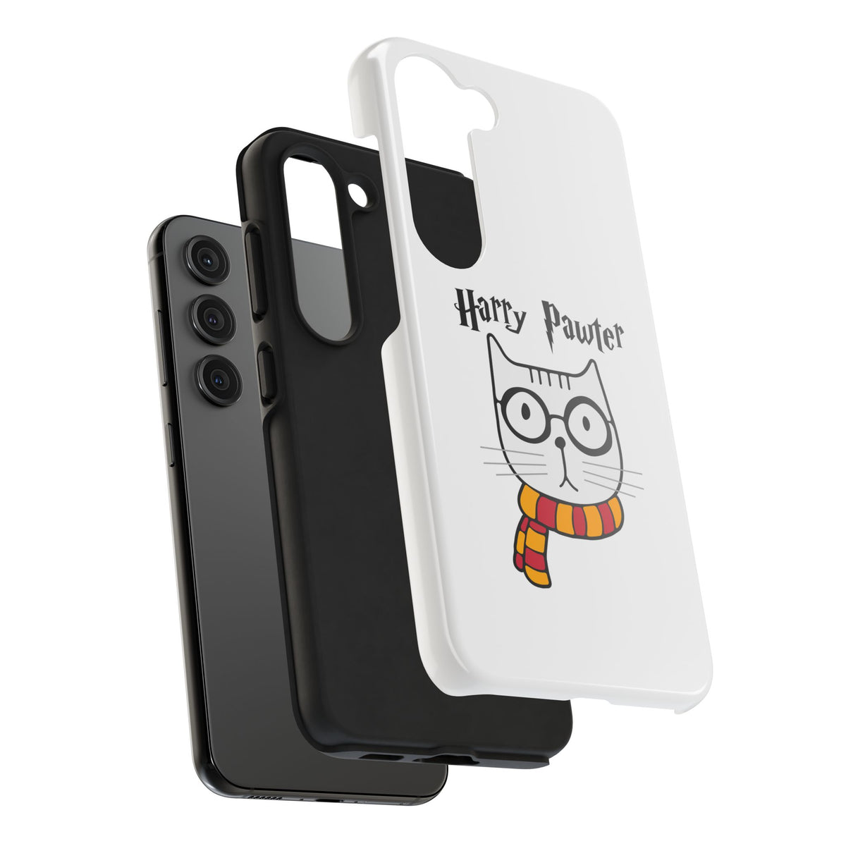 Phone Case - Harry Pawter The Purrfect Wizard Cat Design