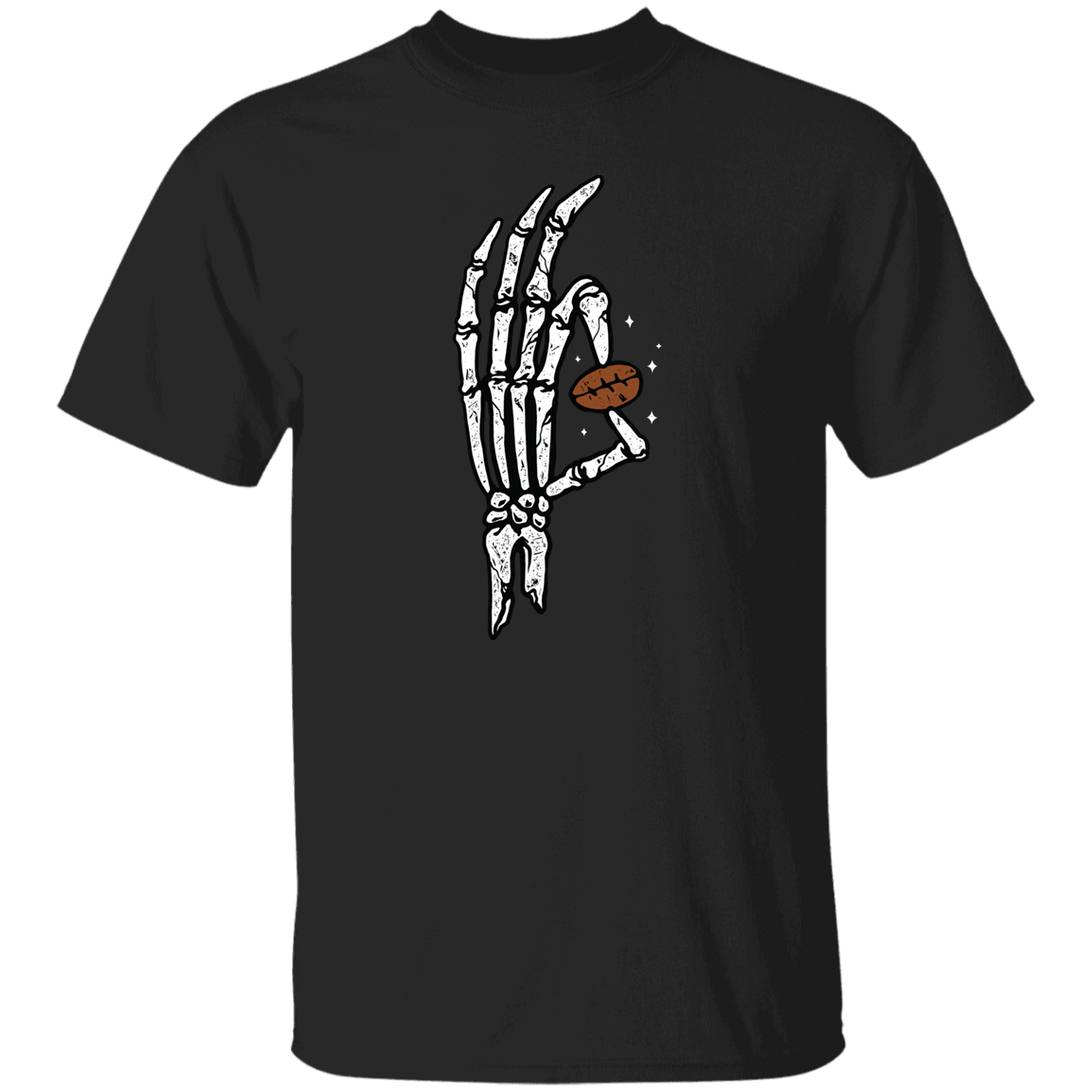 Coffee Lovers Funny Hand Bone With a Coffee