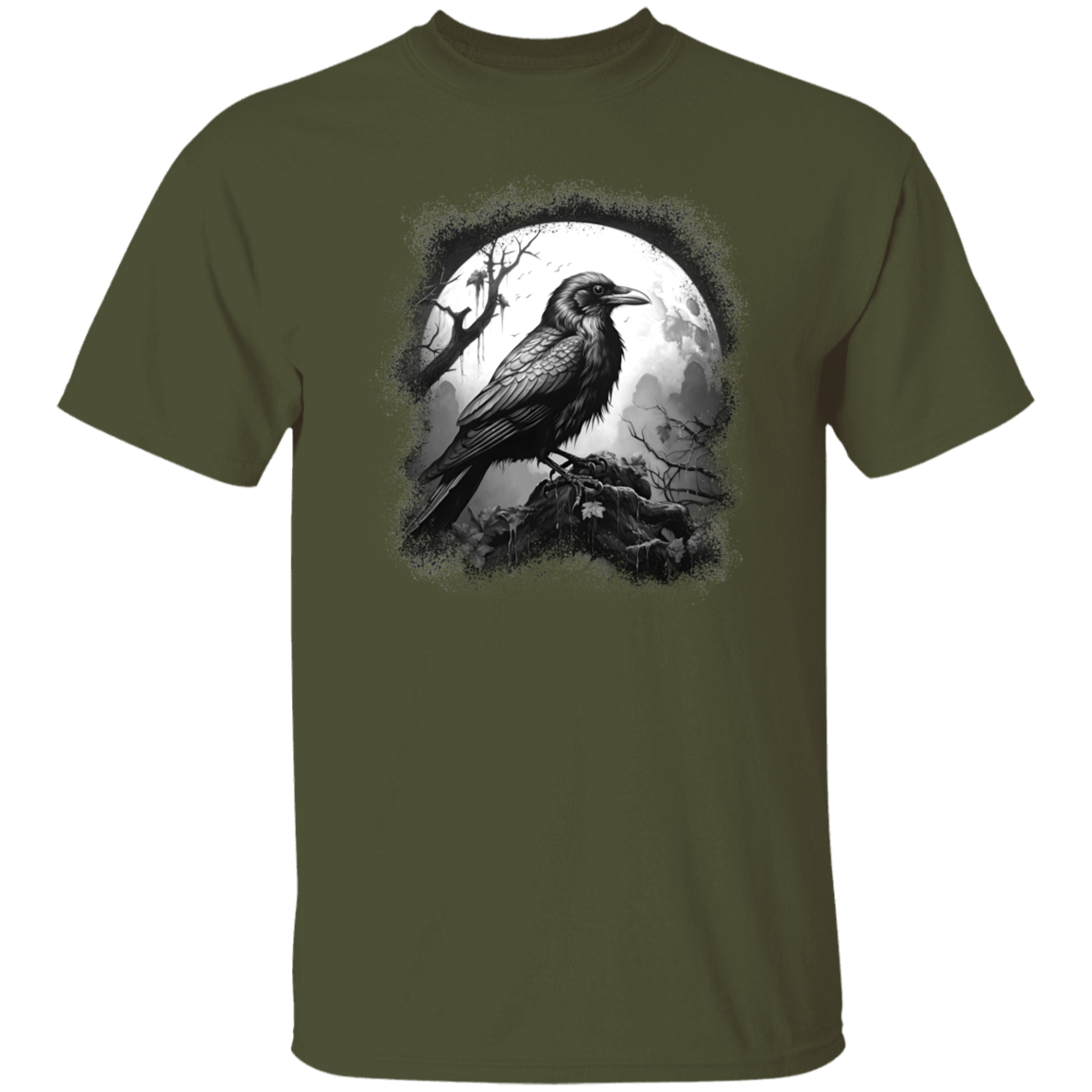 Crow Raven Gothic T-Shirt