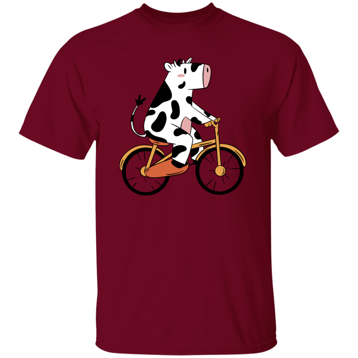 Cow on a Cycle T Shirt