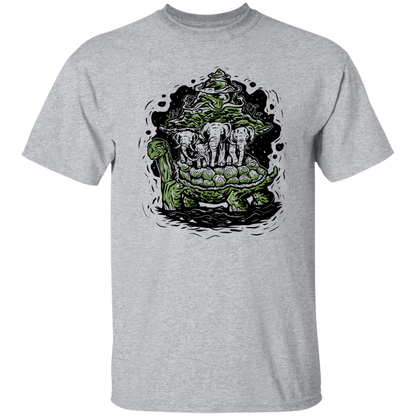Flat Earth Turtle T-Shirt