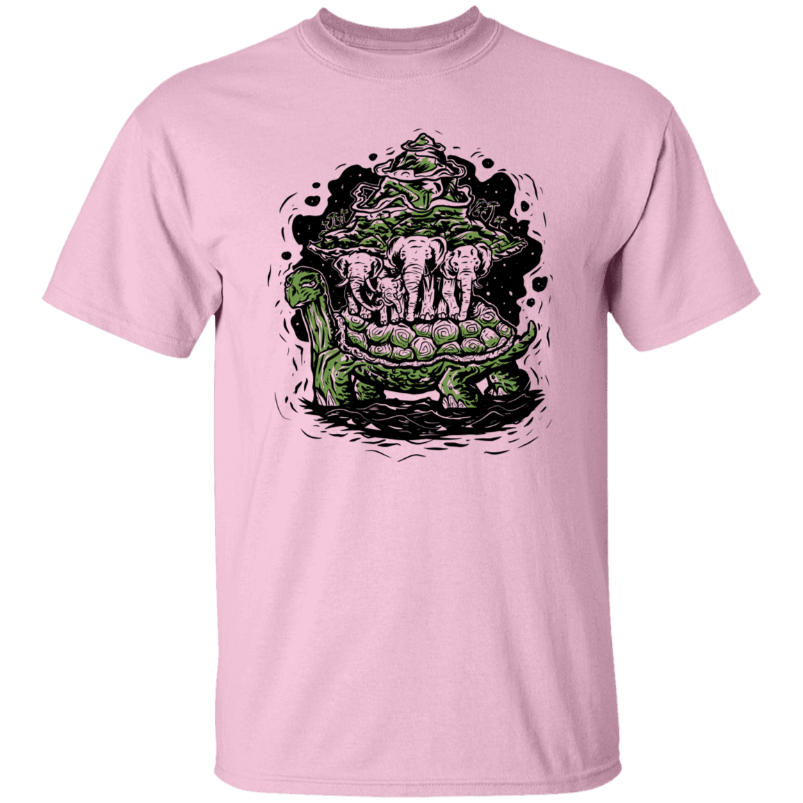 Flat Earth Turtle T-Shirt